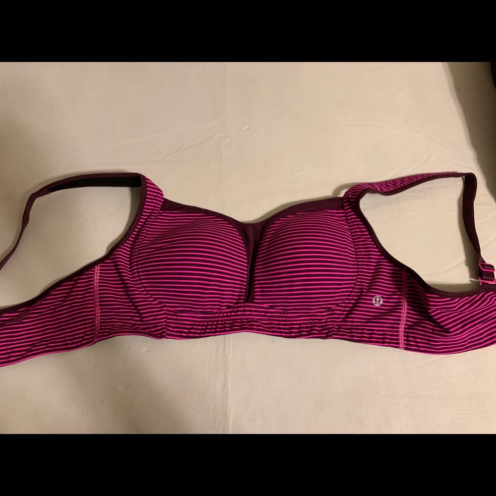 **USED** Lululemon pink/burgundy sport bra